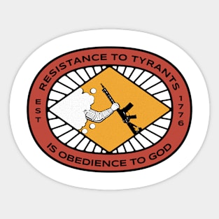 Resistance To Tyrants Sticker